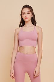 [Ultimate] CLWT4024 Relaxing Crop Top Indie Pink, Gym wear,Tank Top, yoga top, Jogging Clothes, yoga bra, Fashion Sportswear, Casual tops For Women _ Made in KOREA